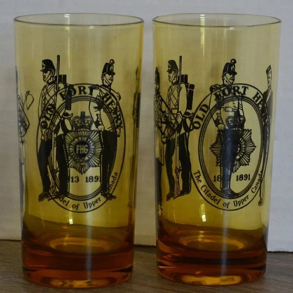 Vtg Old Fort Henry Glasses
